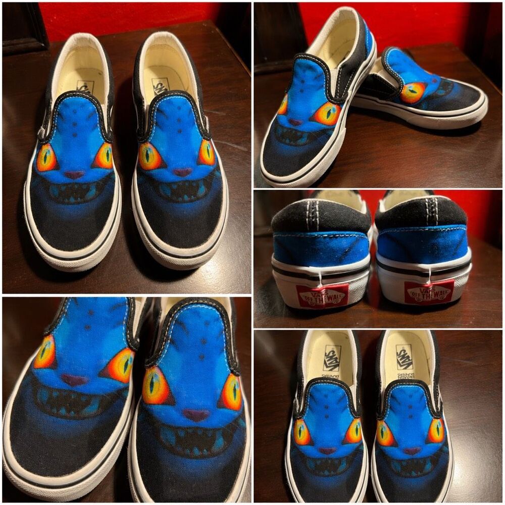 Vans classic K-pop demon hunter Derby slip on kids 13.5